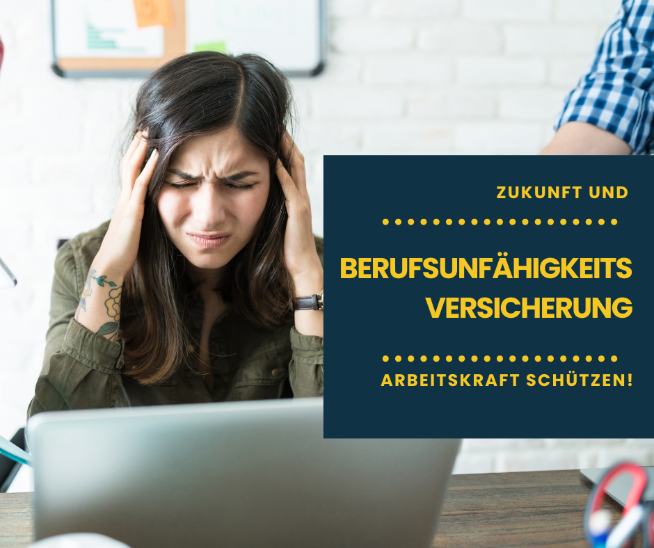 Berufsunfähigkeitsversicherung für alle, die ihre Zukunft und Arbeitskraft wertschätzen.