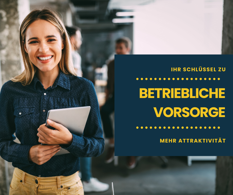 Betriebliche Vorsorge als Pluspunkt für Ihr Unternehmen! Gemeinsam mit WVN Ihre Business-Attraktivität steigern: